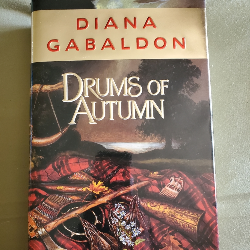 Diana Gaboldon Signed Drums of Autumn